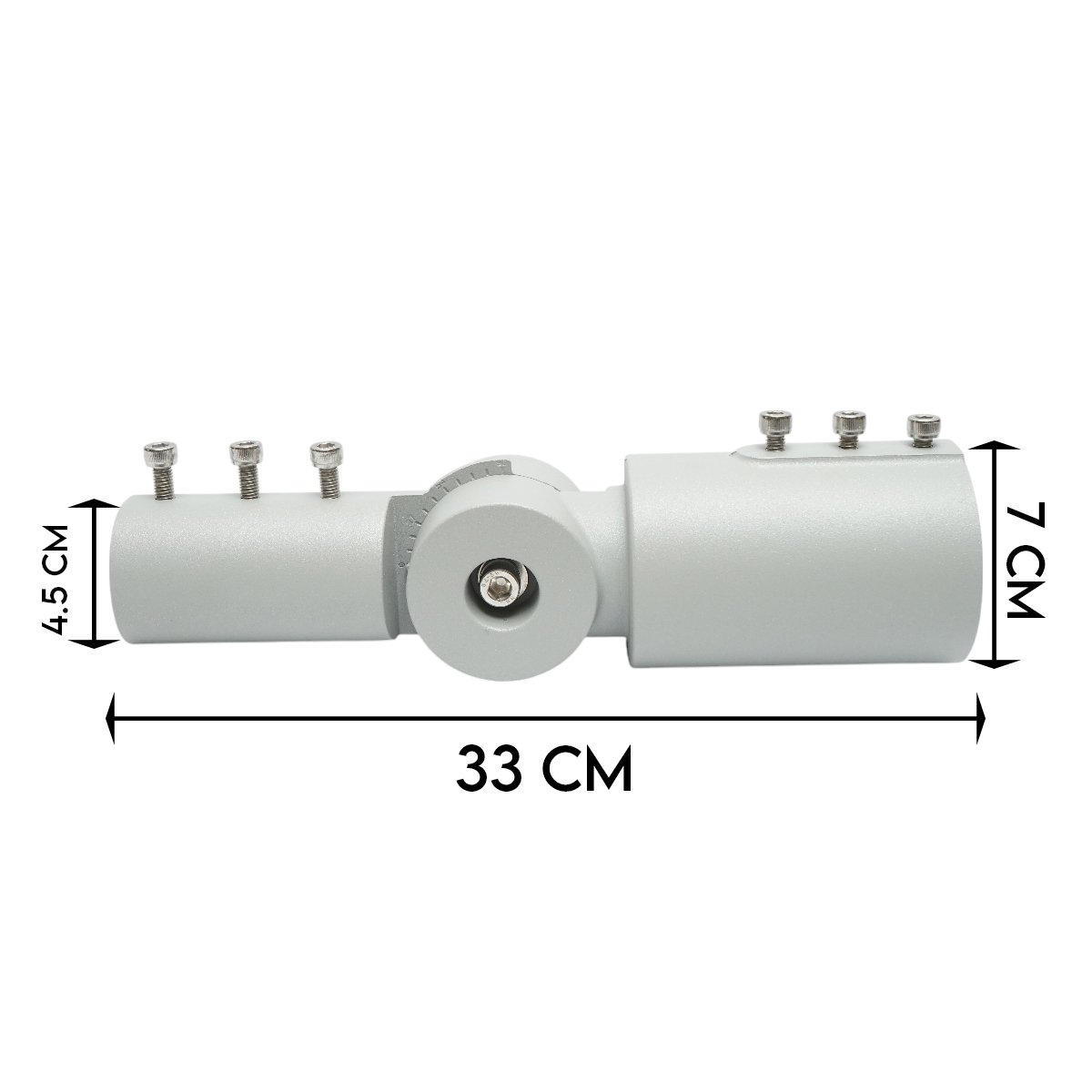 Adaptor reglabil lampa stradala 0-90°